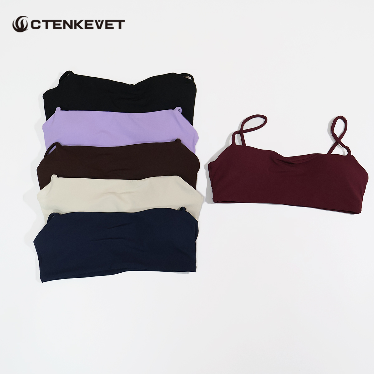 Ctenkevet 新しい夏用速乾ヨガブラ、女性用フィットネ - Crop Top Crochet のレビューと価格