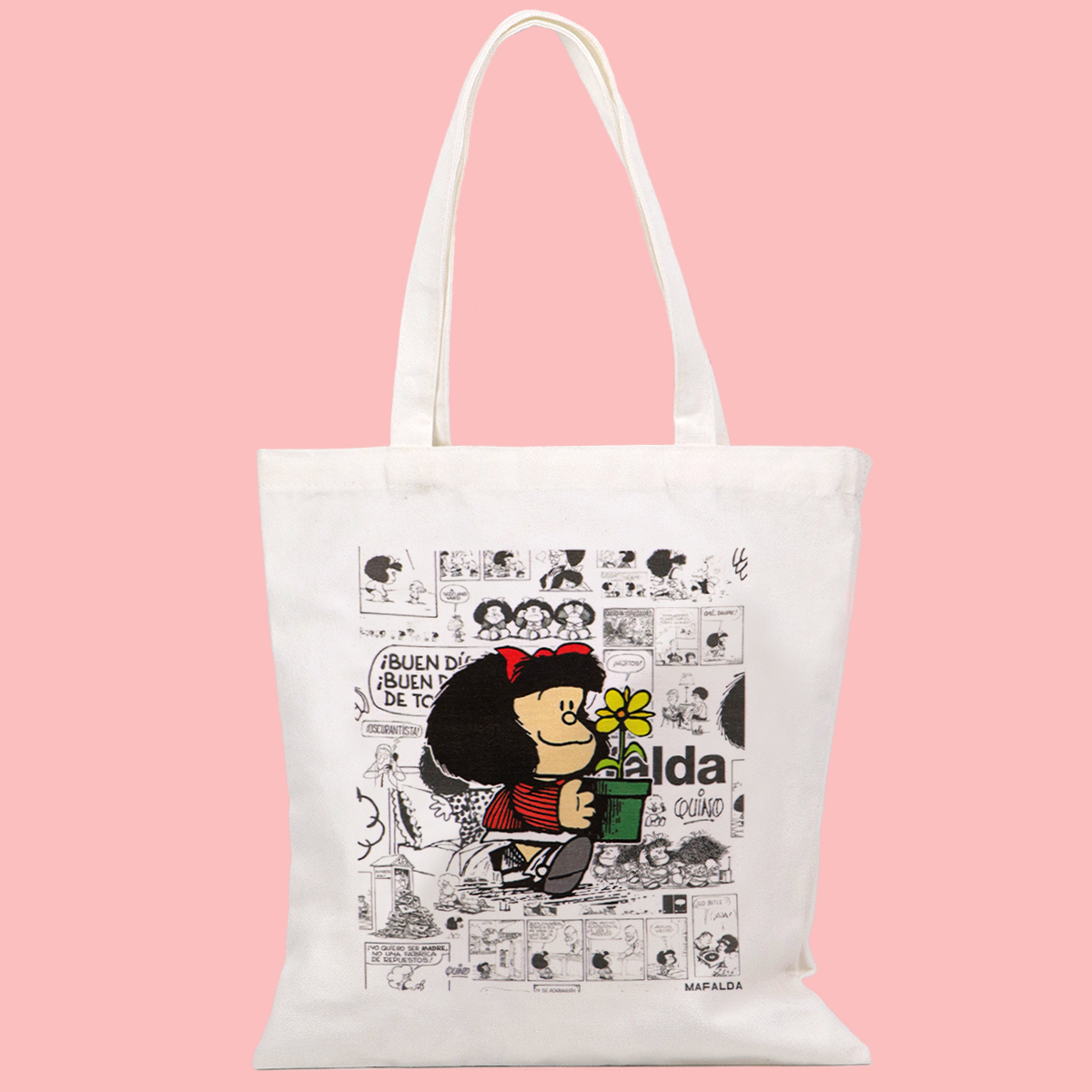 ファッションキャンバストートバッグ女性漫画ガール再利用可能な - Tote Bag Beach のレビューと価格