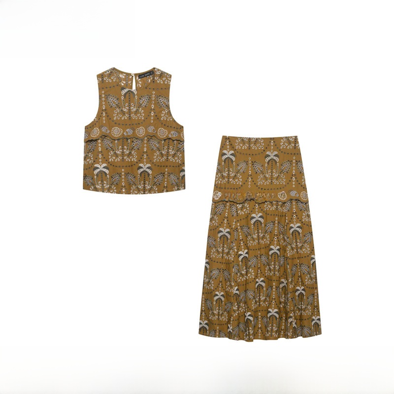 春夏新作 レディースファッションセット ZRスタイル 花柄プ - Midi Skirt Floral のレビューと価格